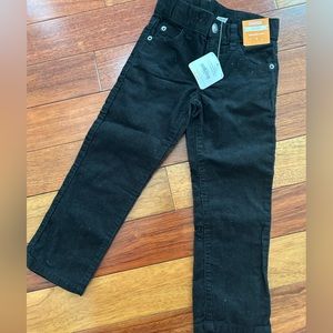 NWT Gymboree Black Corduroy Pants